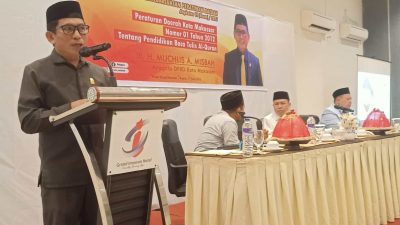 Muchlis Misbah Minta Pemkot Makassar Terbitkan Perwali Baca Tulis Al-Qur’an