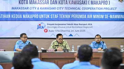 Fokus Tekan Kebocoran, MaKaPro Libatkan PDAM Maminasata Gelar Pelatihan Lanjutan
