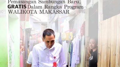 Dukung Program Prioritas MULIA, PDAM Makassar Gerakkan Survei Sambungan Air Bersih Gratis