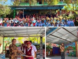 Laksanakan Secara Sederhana, SDN Minasa Upa Lepas 99 Siswa Kelas VI di Halaman Sekolah
