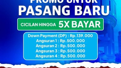PDAM Makassar Tawarkan Promo Sambungan Baru, Cicilan Ringan Mulai Rp139 Ribu