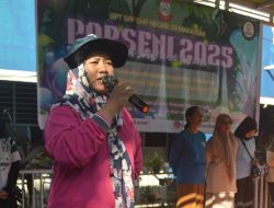 Buka Kegiatan Porseni, Kepsek SMPN 23 Makassar Harap Siswa Tumbuhkan Semangat Prestasi