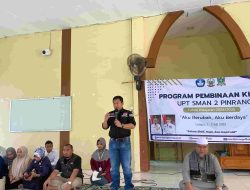 Bentuk Kedisiplinan dan Karakter Siswa, 60 Peserta Didik SMAN 2 Pinrang Ikuti Pembinaan Khusus