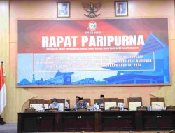 Aliyah Mustika Ilham Hadiri Rapat Paripurna DPRD Bahas Ranperda Pertanggungjawaban APBD 2024