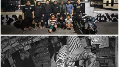 Setahun Buron, Komplotan Pembobol Warung Kelontong di Makassar Dibekuk Resmob Mamajang