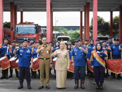 Wawali Makassar Hadiri Upacara Sertijab Kepala Dinas Pemadam Kebakaran