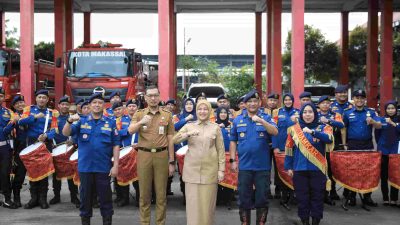 Wawali Makassar Hadiri Upacara Sertijab Kepala Dinas Pemadam Kebakaran