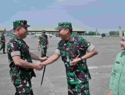 Kunker ke Sulsel, Pangdam XIV/Hasanuddin Sambut Kedatangan Pangkogabwilhan II