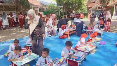 Gandeng Kalla Toyota, SD Sudirman I-IV Rayakan Hari Anak Nasional dengan Lomba Mewarnai