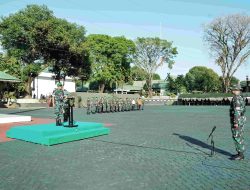 Mayjen TNI Windiyatno Pimpin Apel Gelar Batalyon Komposit PRCPB Kodam XIV/Hasanuddin