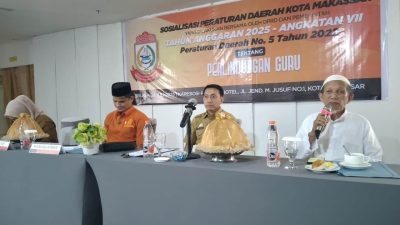 Sosialisasikan Perda No 5 Tahun 2022, Adi Akbar: Mari Muliakan Peran Guru Sebagai Pendidik di Sekolah