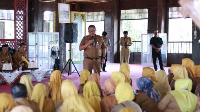 Bupati Daeng Manye Silaturahmi dengan Kepala Sekolah di Takalar