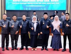 RPJMD Gowa Ditetapkan, Hati – Damai Komtimen Wujudkan Visi-Misi Daerah