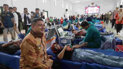 Ajak Kolaborasi, Wali Kota Munafri: Donor Darah untuk Kemanusiaan