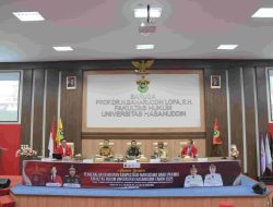 Wali Kota Munafri Bawakan Materi di PKKMB Maba Fakultas Hukum Unhas