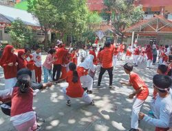 Semarak HUT RI ke-80, SDN Sudirman I Gelar Lomba Tarik Tambang Hingga Balap Karung