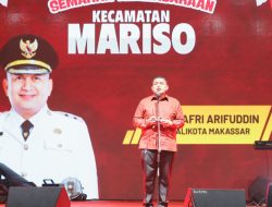 Hadiri Pesta Rakyat di Mariso, Munafri – Aliyah Tekankan Jaga Kebersihan