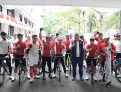 Wali Kota Munafri Lepas Touring Sepeda Merdeka 2025