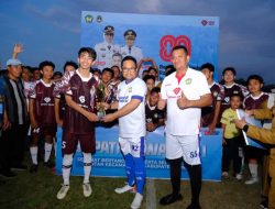 Tutup Turnamen Sepak Bola, Wabup Gowa: Bupati Cup Jadi Ajang Cetak Pemain Muda Berbakat