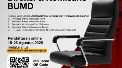 Pemkot Makassar Buka Pintu Cari Nahkoda Baru Direksi Perusda