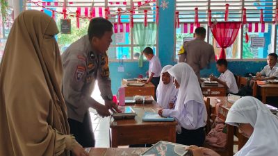 Antusias, Siswa-siswi SMPN 21 Makassar Sambut Program MBG di Hari Pertama