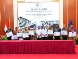 Munafri Arifuddin Ikuti Arahah Mendagri Bersama Gubernur dan Kepala Daerah se-Sulsel