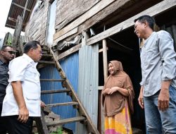 Wali Kota, Wawali, Mendagri dan Menteri PKP Tinjau Pemukiman Kumuh di Pampang