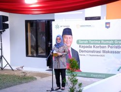Empat Warga Korban Demonstrasi Makassar Kini Miliki Rumah di Gowa