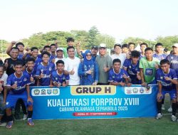 Tim Sepakbola Bola Gowa Masuk PORPROV 2026, Bupati Husniah: Sebuah Capaian Luar Biasa