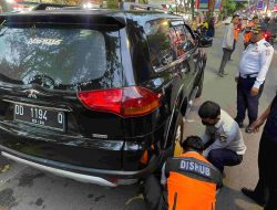 Dishub Makassar Lakukan Penertiban Parkir Liar di Jalan Penghibur dan Boulevard