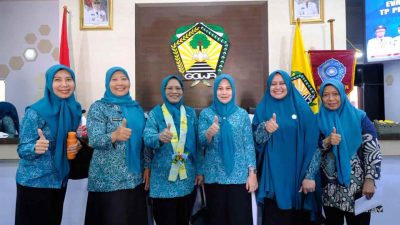 Terima Tim SMEP Sulsel, Ketua TP PKK Gowa: Fokus Evaluasi 10 Program PKK