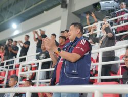 Munafri – Aliyah Saksikan PSM Kalahkan Persija 2 – 0 di Parepare