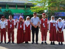 Ikuti MPLS, Siswa Baru SMPN 27 Makassar Disambut Meriah dengan Beragam Atraksi