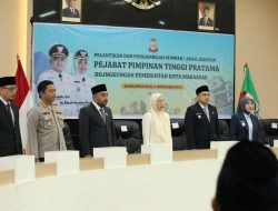 Wakil Ketua DPRD Andi Suharmika Hadiri Pelantikan Pejabat Pimpinan Tinggi Pratama Pemkot Makassar
