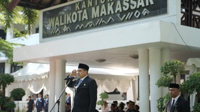 Wali Kota Munafri Pimpin Upacara Hari Peringatan Hari Kesaktian Pancasila 2025