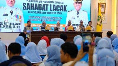 Komitmen Kurangi Angka Kemiskinan Ekstrem, Bupati Gowa Kukuhkan 167 Sahabat LACAK