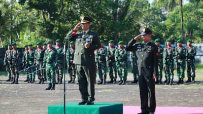 Sambut HUT TNI ke-80, Kodim 1426/Takalar Ziarah Rombongan di TMP Polongbangkeng