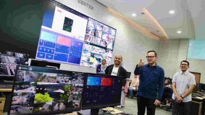 Kunjungi Command Center, Wamendagri Puji Inovasi Pak Wali dan Kadis Kominfo Makassar