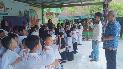Mahasiswa Poltekkes Kemenkes Makassar Gelar Sikat Gigi Massal di SDN Minasa Upa