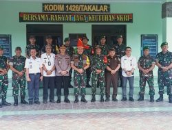 Tim Wasev Tinjau Lokasi TMMD Reguler ke-126 di Kodim 1426/Takalar