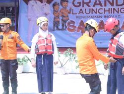 BPBD Makassar Latih Siswa SMPN 19 Tentang Penanggulangan Bencana