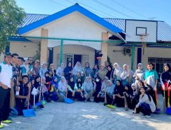 Wujudkan Lingkungan Bersih, SMPN 19 Makassar Kompak Gelar Kerja Bakti Massal