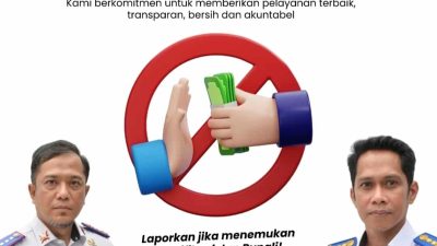 Dishub Kota Makassar Tegaskan Komitmen Berintegritas, Bebas Pungli dan Gratifikasi
