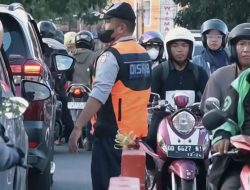 Petugas Dishub Makassar Sigap Atur Lalu Lintas di Jalan Batua, Borong dan Toddopuli Raya
