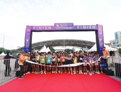 Sekda Sulsel Jufri Rahman Resmi Lepas Ribuan Peserta 5K Run BIMP-EAGA 2025
