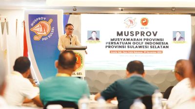 Buka Musprov, Jufri Rahman Harap PGI Sulsel Benahi Organisasi dan Tingkatkan Prestasi
