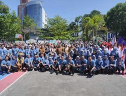 Semangat Hari Jadi Kota Menggema di Porseni SMPN 6 Makassar