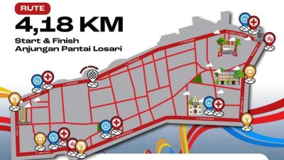 Ribuan Peserta Siap Ikuti Jalan Santai HUT KORPRI dan HUT KOTA Makassar ke-418