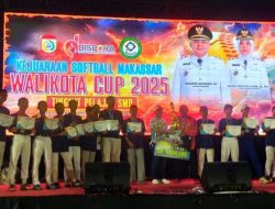 SMPN 5 Makassar Menangkan Kejuaraan Softball Wali Kota Cup 2025