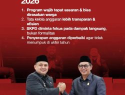 Dukung Program MULIA, Seluruh Fraksi DPRD Makassar Sepakati APBD 2026